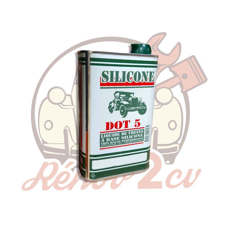 Liquide de frein silicone 1 litre